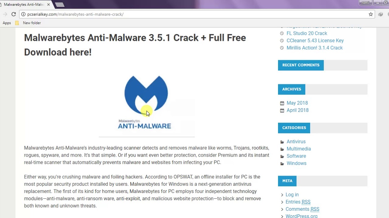 malwarebytes anti malware premium serial key
